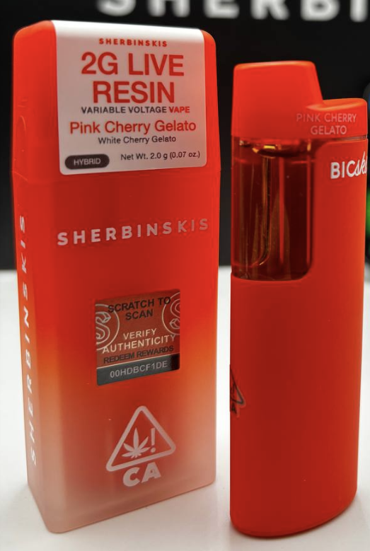 Sherbinskis 2g Disposable Vape